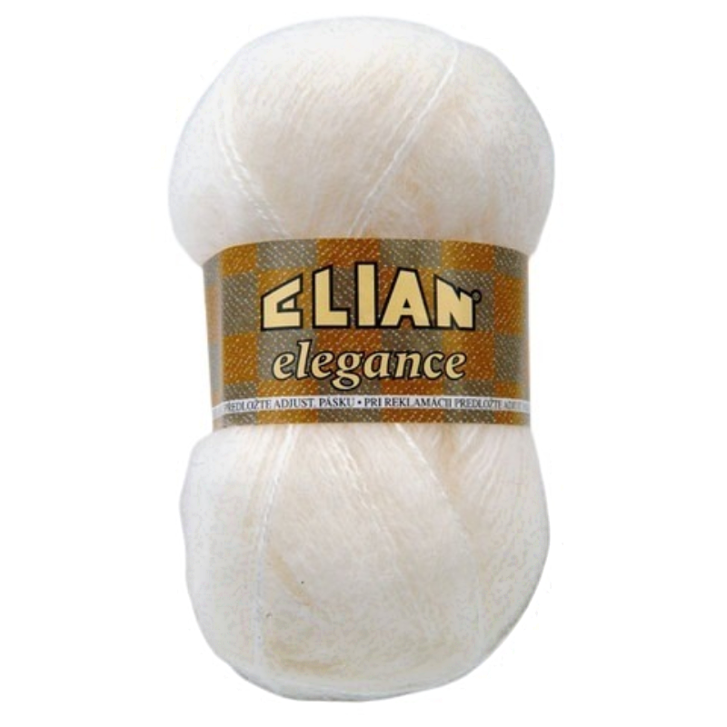 Pletací příze Elegance 208 - bílá