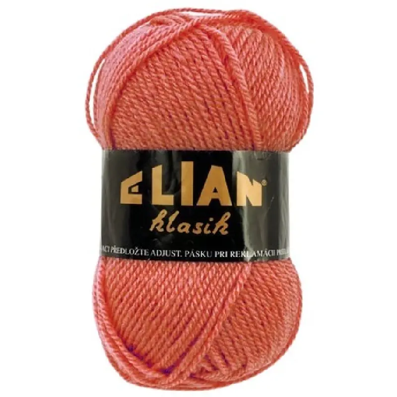 Pletací příze Elian Klasik 4275 - losos