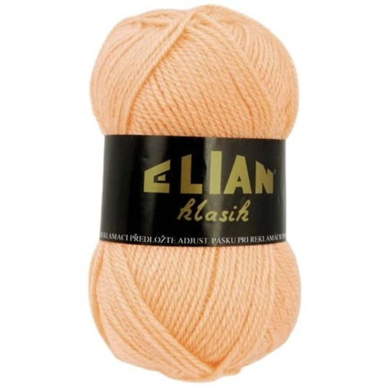 Pletací příze Elian Klasik 10284 - oranžová