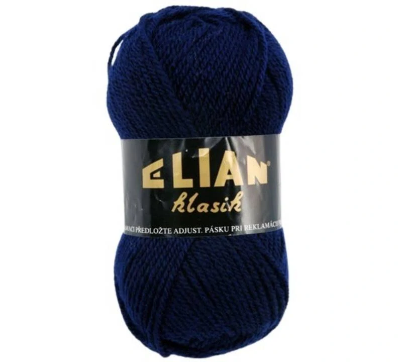 Pletací příze Elian Klasik 148 - modrá