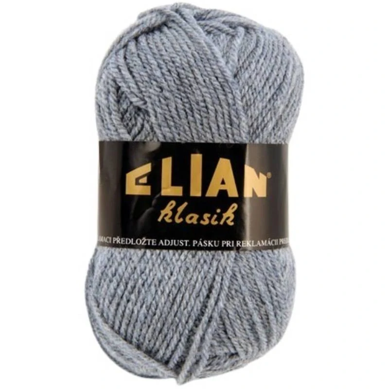 Pletací příze Elian Klasik 944 - šedá