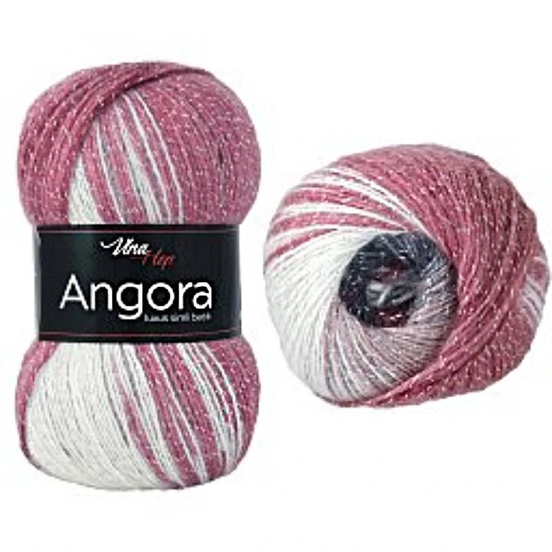 Angora luxus simli batik 5726