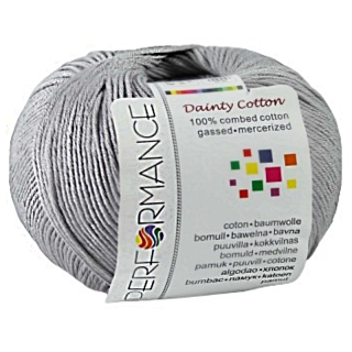 Bavlněná příze Dainty Cotton 232 - šedá