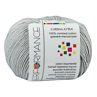 Bavlněná příze Cotton Xtra 231 - šedá