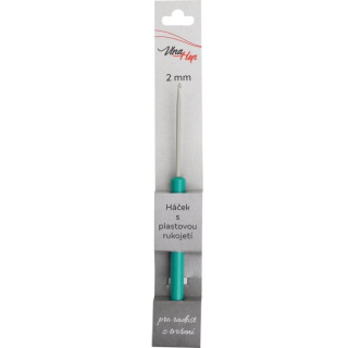 Háček s plastovou rukojetí, 2 mm