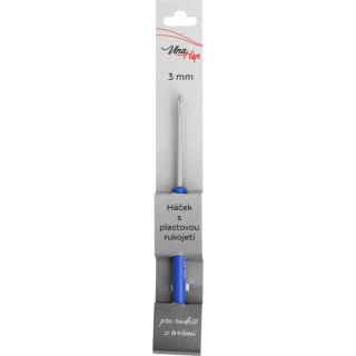 Háček s plastovou rukojetí, 3 mm