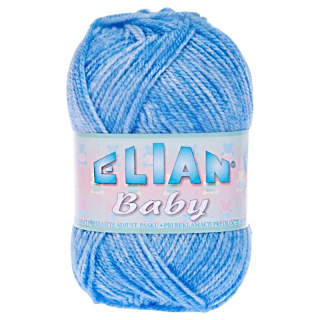 Pletací příze Elian Baby 706 - modrá