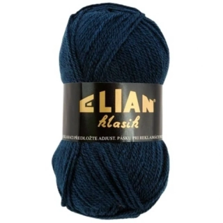 Pletací příze Elian Klasik 406 - modrá