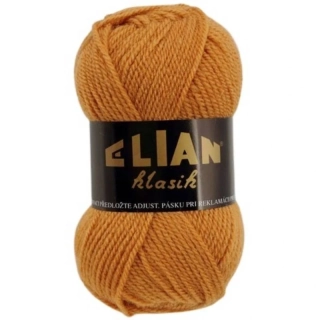 Pletací příze Elian Klasik 2174 - hnědá