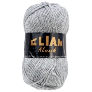 Pletací příze Elian Klasik 195 - šedá