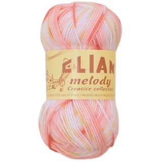 Pletací příze Elian Melody 285 - růžová