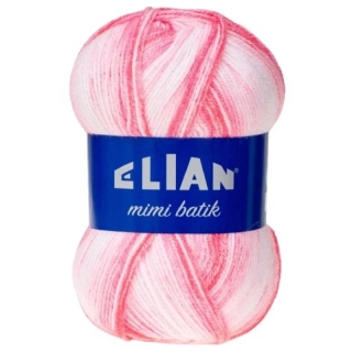 Pletací příze Elian Mimi batik 32454 - růžová