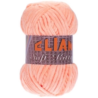 Pletací příze Elian Soft Kitty 97430 - oranžová