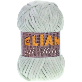 Pletací příze Elian Soft Kitty 97434 - šedá
