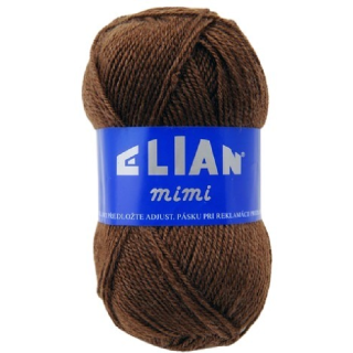 Pletací příze Elian Mimi 169 - hnědá